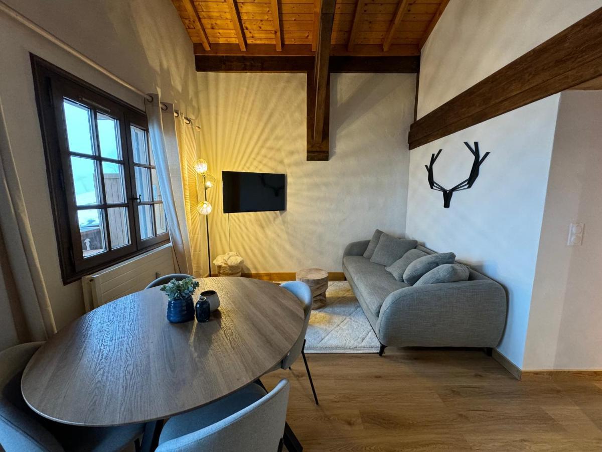 Chalet Le Repaire Proche Piste メジェーヴ エクステリア 写真